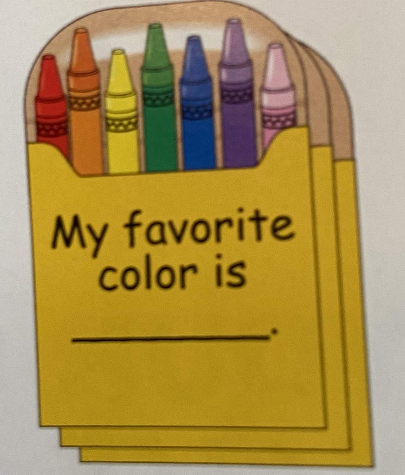 SHAPES ETC. Crayon Box Large Notepad - Image 2